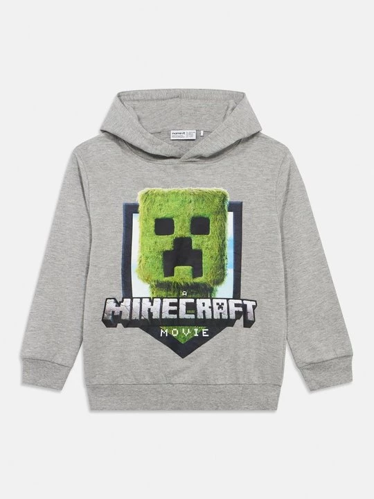 Foto van product Hoodie NAME IT grijs gemêleerd