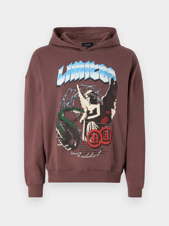 Foto van product Hoodie Night Addict bruin