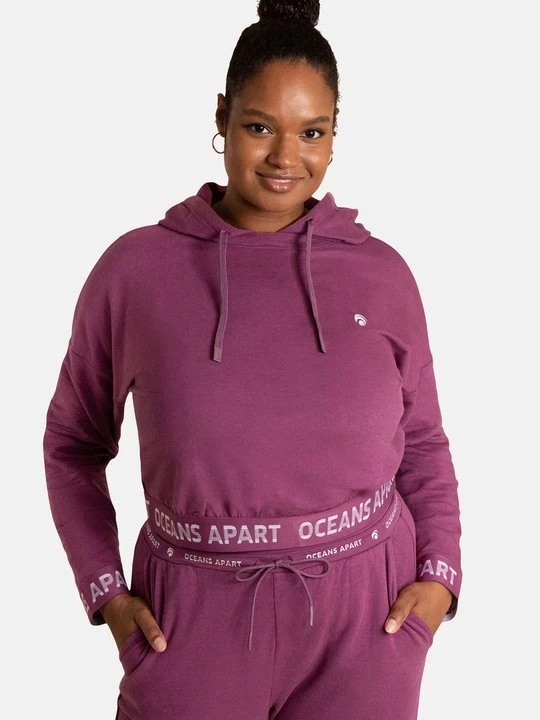 Foto van product Hoodie OCEANSAPART donkerroze