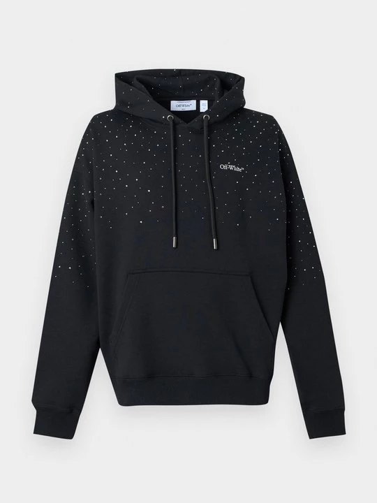 Foto van product Hoodie Off White zwart
