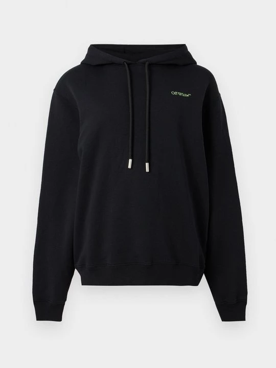 Foto van product Hoodie Off White zwart