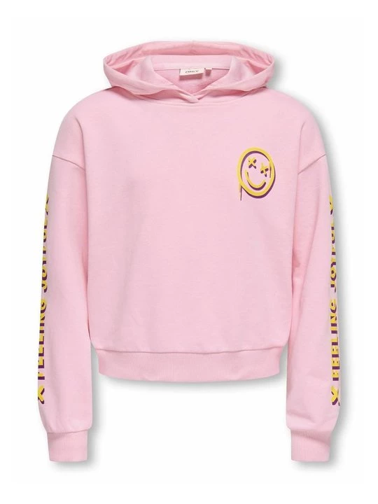 Foto van product Hoodie ONLY GIRLS donkerroze