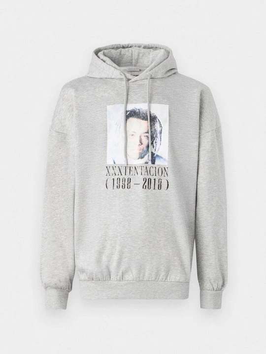 Foto van product Hoodie Only & Sons lichtgrijs gemêleerd