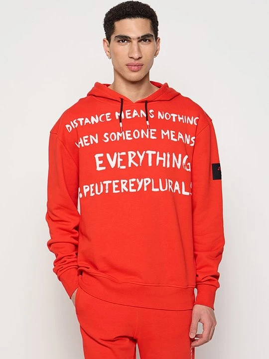 Foto van product Hoodie Peuterey rood