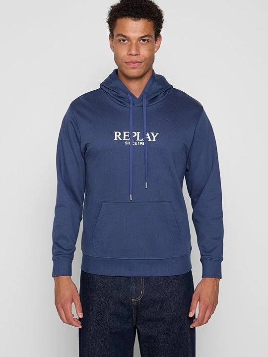 Foto van product Hoodie Replay blauw