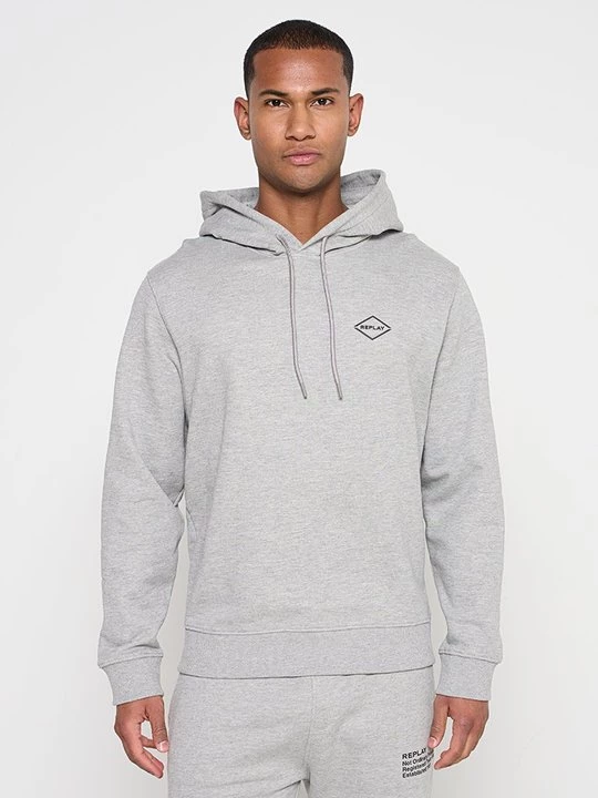 Foto van product Hoodie Replay grijs