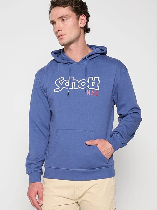 Foto van product Hoodie Schott blauw
