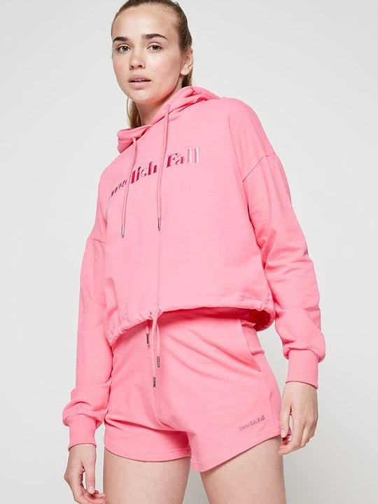 Foto van product Hoodie Swedish Fall donkerroze
