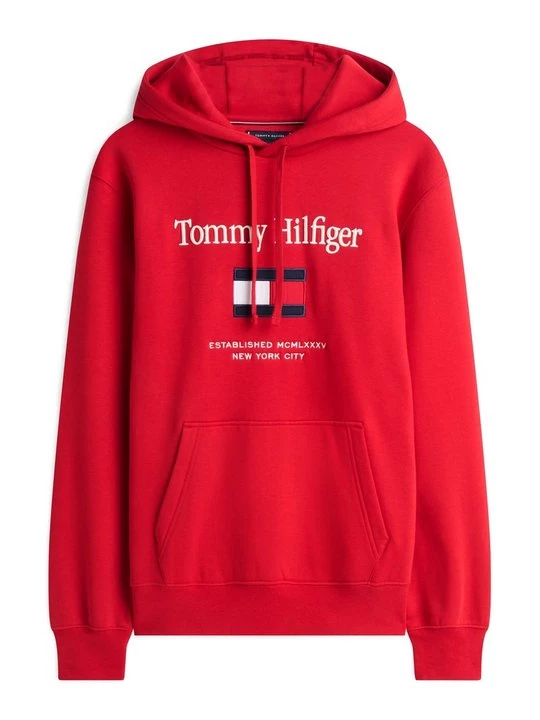 Foto van product Hoodie Tommy Hilfiger rood