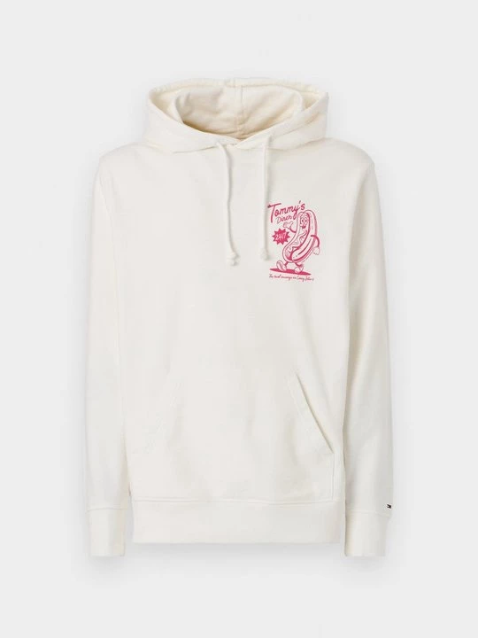 Foto van product Hoodie Tommy Jeans crème
