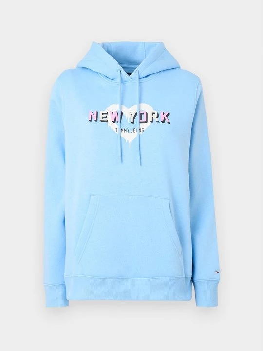 Foto van product Hoodie Tommy Jeans lichtblauw