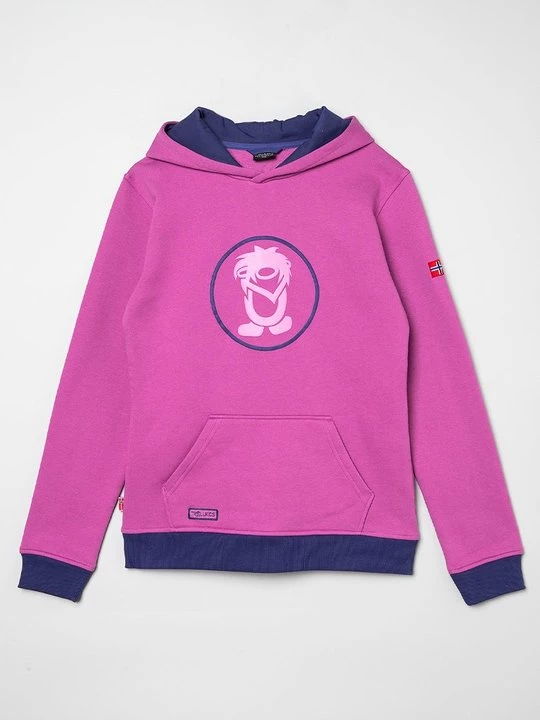 Foto van product Hoodie Trollkids donkerroze