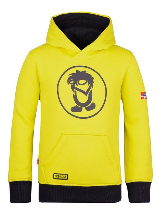 Foto van product Hoodie Trollkids geel