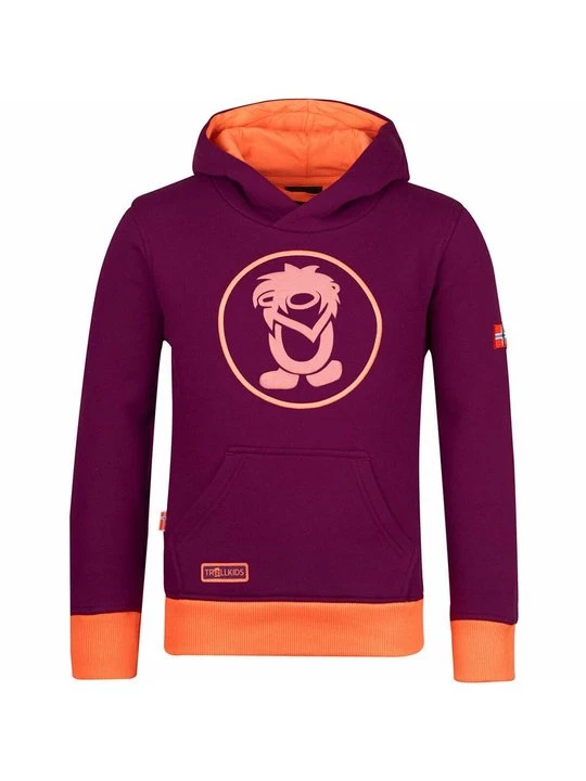 Foto van product Hoodie Trollkids paars