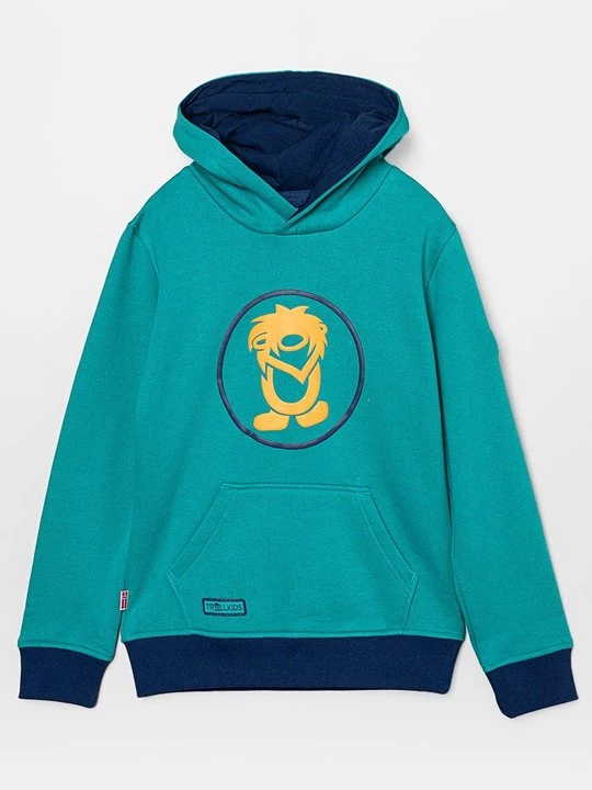 Foto van product Hoodie Trollkids turquoise