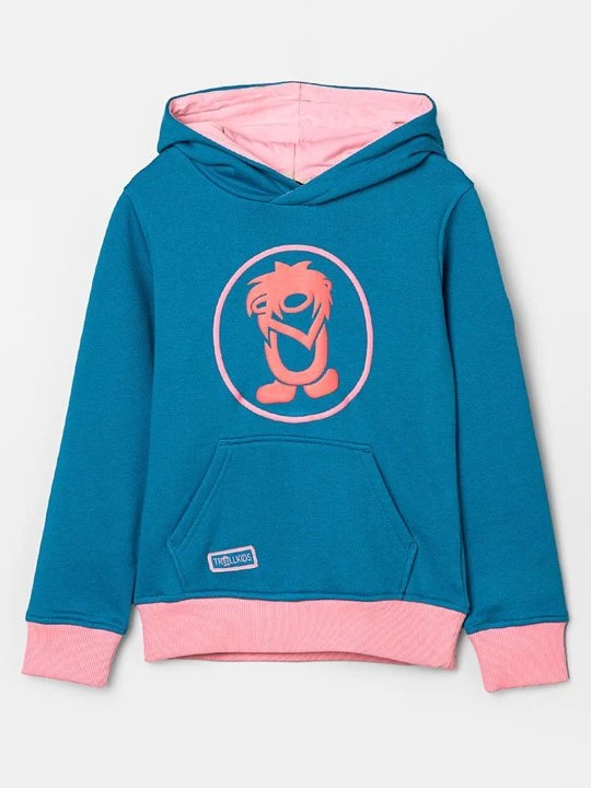Foto van product Hoodie Trollkids turquoise