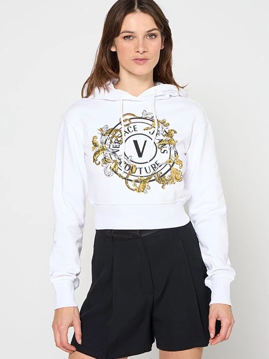 Foto van product Hoodie Versace Jeans Couture crème