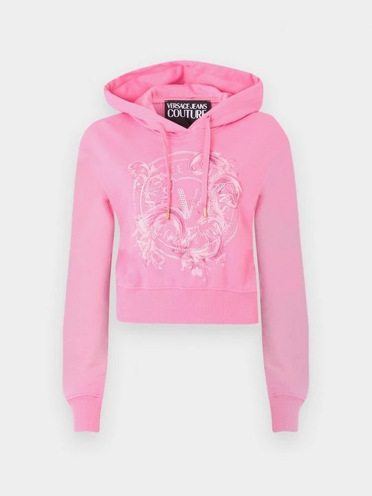 Foto van product Hoodie Versace Jeans Couture donkerroze