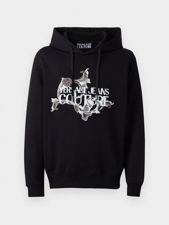 Foto van product Hoodie Versace Jeans Couture gemêleerd zwart