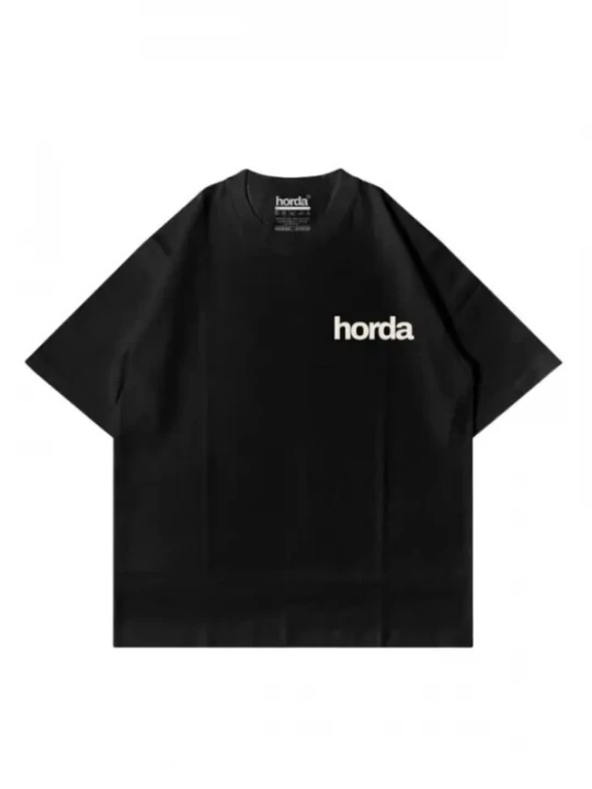 Foto van product Horda Shirt 'T-Shirt 100% Cotone Made in Italy | The Motion' zwart
