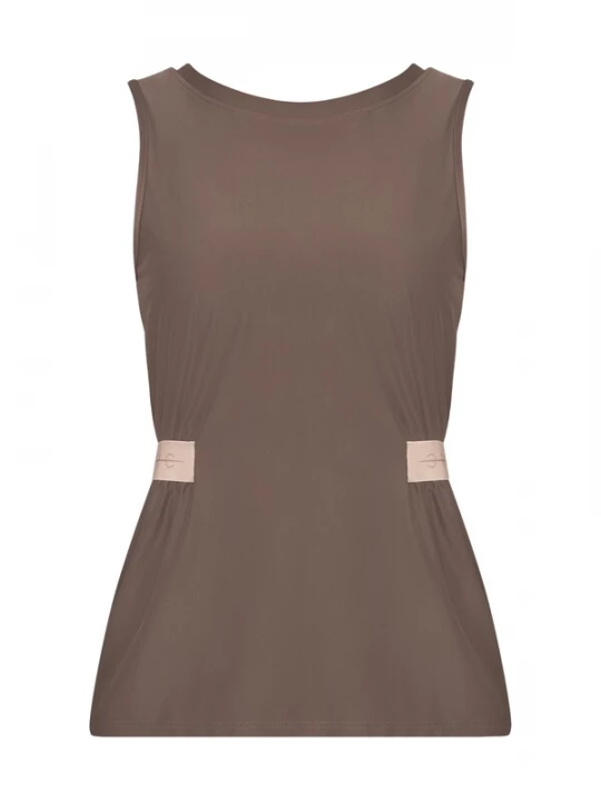 Foto van product Horizon Athletic Sporttop 'Zmutt' donkerbruin