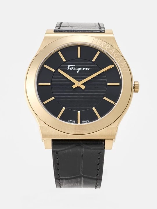 Foto van product Horloge FERRAGAMO goudkleurig