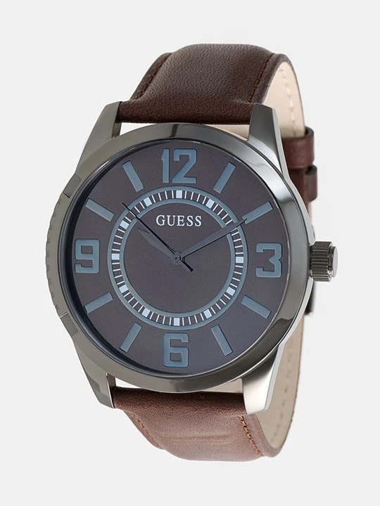 Foto van product Horloge Guess bruin