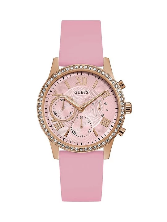 Foto van product Horloge Guess donkerroze