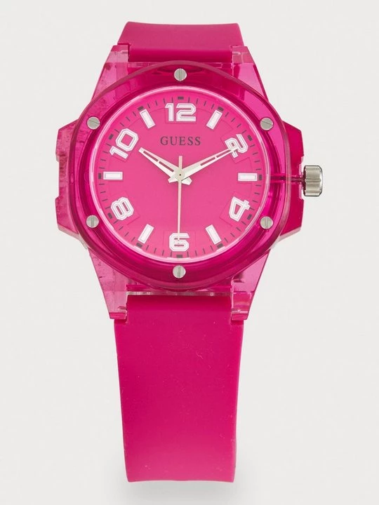 Foto van product Horloge Guess donkerroze