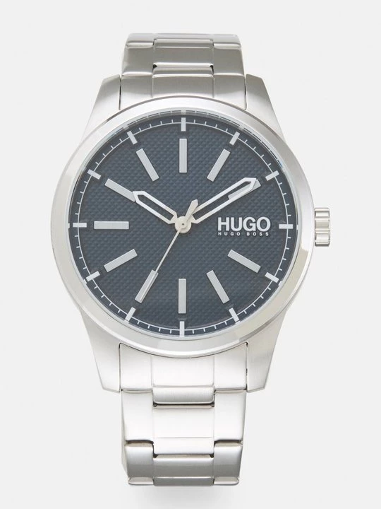 Foto van product Horloge Hugo zilverkleurig