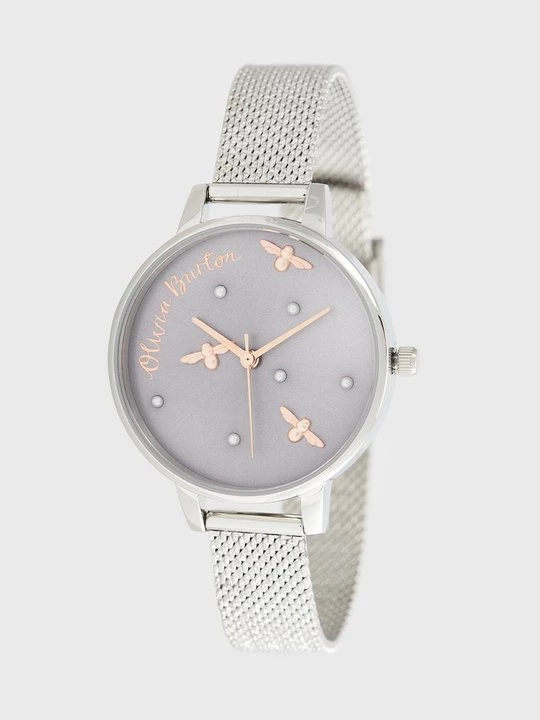 Foto van product Horloge Olivia Burton zilverkleurig