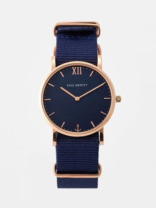 Foto van product Horloge Paul Hewitt donkerblauw