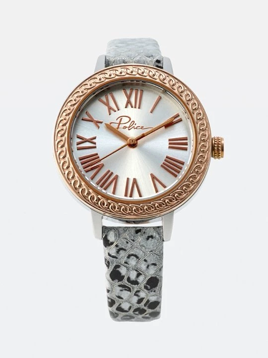 Foto van product Horloge Police zilverkleurig