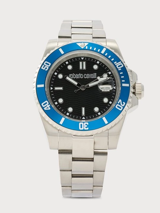 Foto van product Horloge Roberto Cavalli zilverkleurig