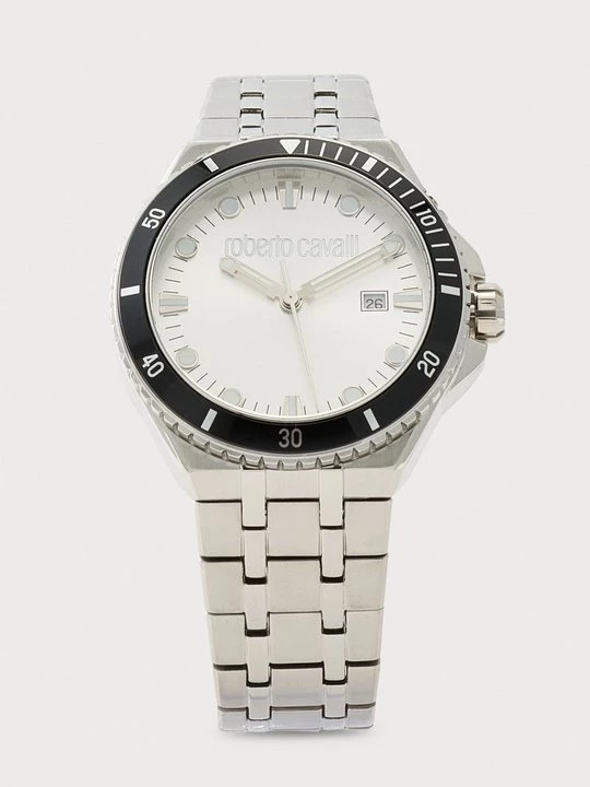 Foto van product Horloge Roberto Cavalli zilverkleurig