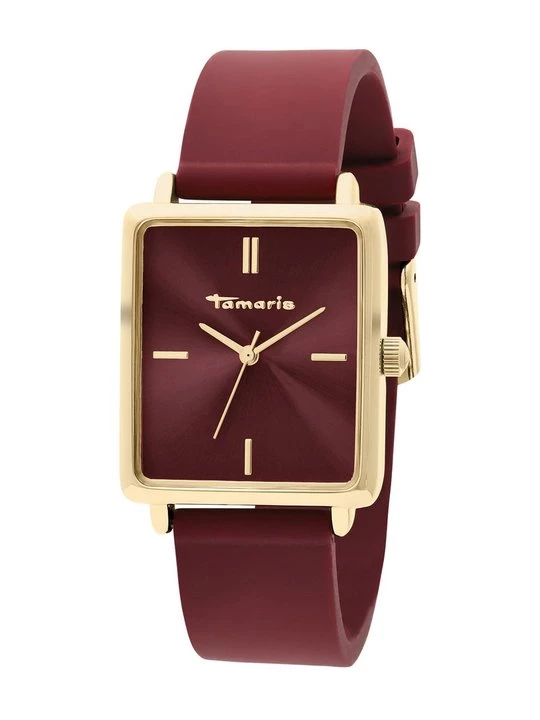 Foto van product Horloge Tamaris donkerrood