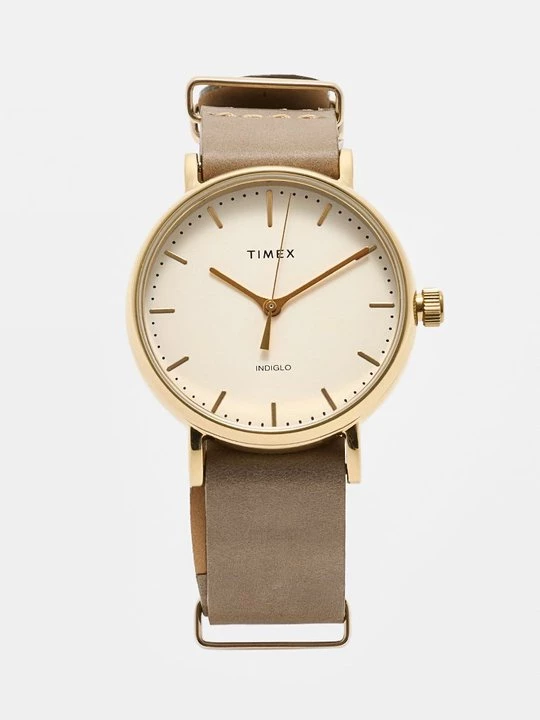 Foto van product Horloge Timex goudkleurig