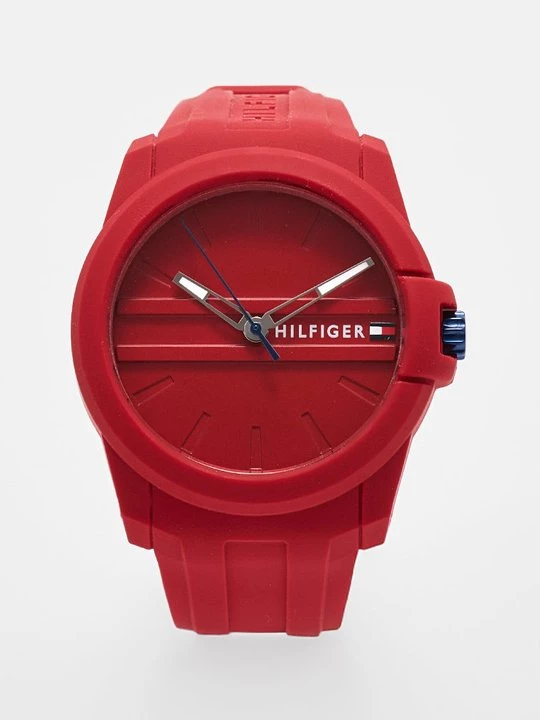 Foto van product Horloge Tommy Hilfiger rood