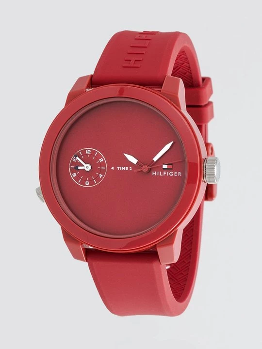 Foto van product Horloge Tommy Hilfiger rood