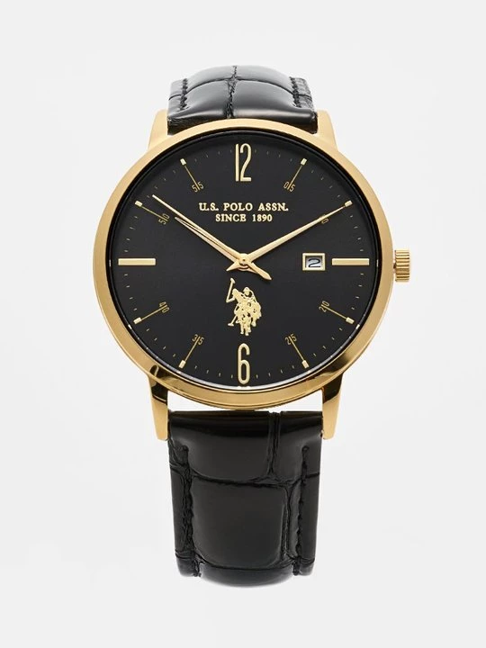 Foto van product Horloge U.S. POLO ASSN. goudkleurig