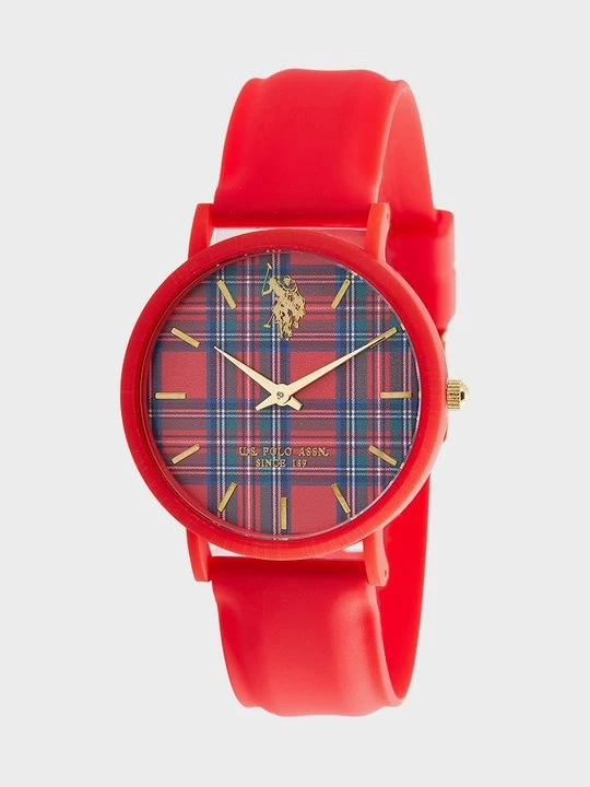 Foto van product Horloge U.S. POLO ASSN. rood