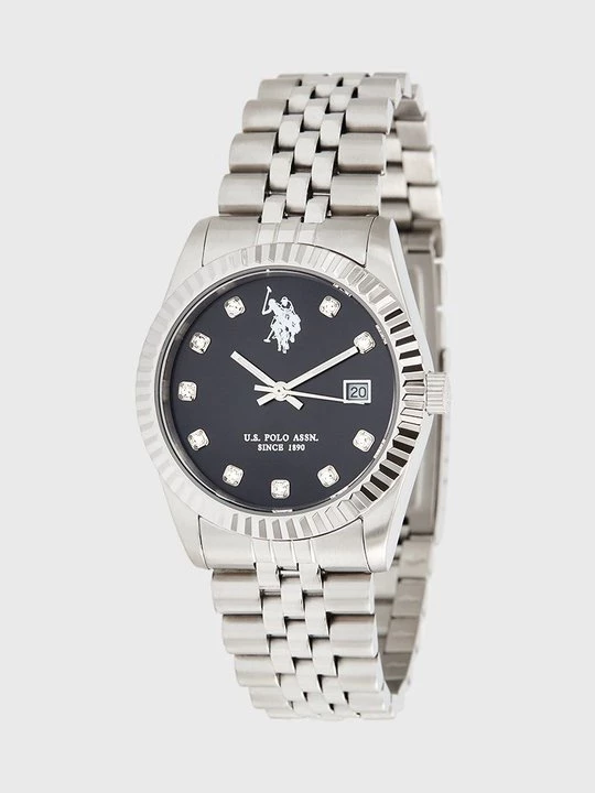 Foto van product Horloge U.S. POLO ASSN. zilverkleurig
