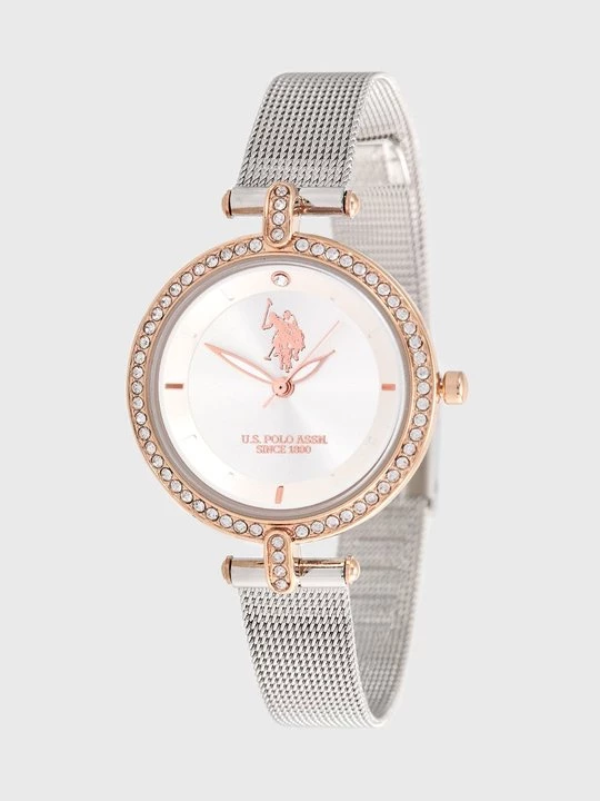 Foto van product Horloge U.S. POLO ASSN. zilverkleurig