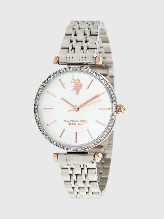 Foto van product Horloge U.S. POLO ASSN. zilverkleurig