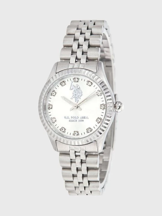 Foto van product Horloge U.S. POLO ASSN. zilverkleurig