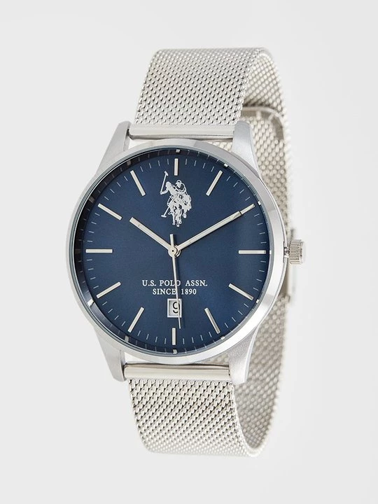 Foto van product Horloge U.S. POLO ASSN. zilverkleurig