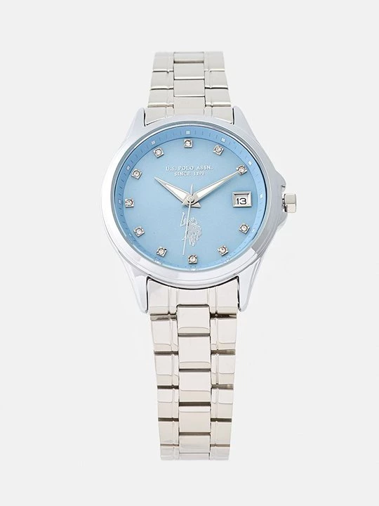 Foto van product Horloge U.S. POLO ASSN. zilverkleurig