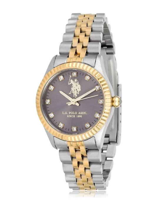 Foto van product Horloge U.S. POLO ASSN. zirkonia - zilverkleurig