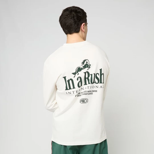Foto van product Horse Racer Longsleeve PROHIBITED beżowy