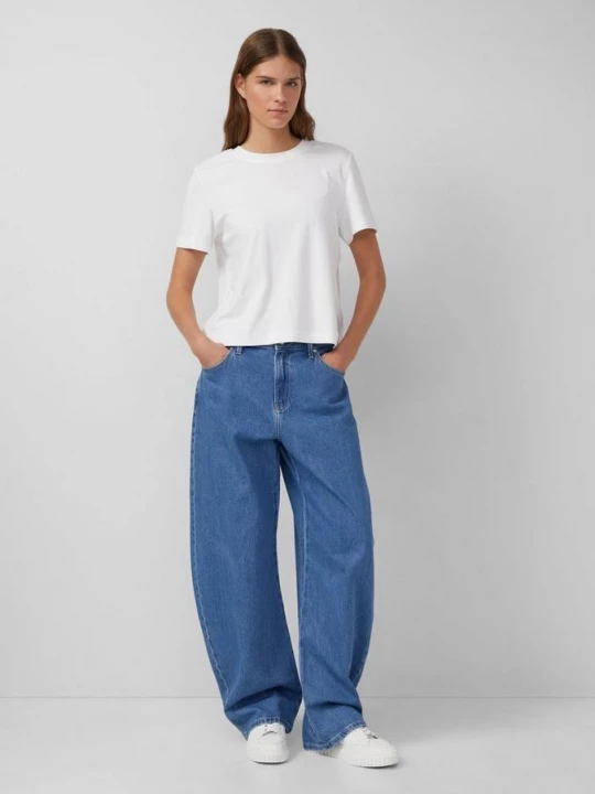Foto van product Horseshoe jeans / relaxed fit / high rise / barrel leg s.Oliver blauw